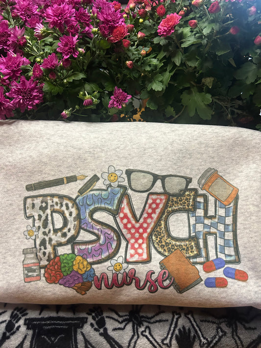 Psych Nurse Crew Neck