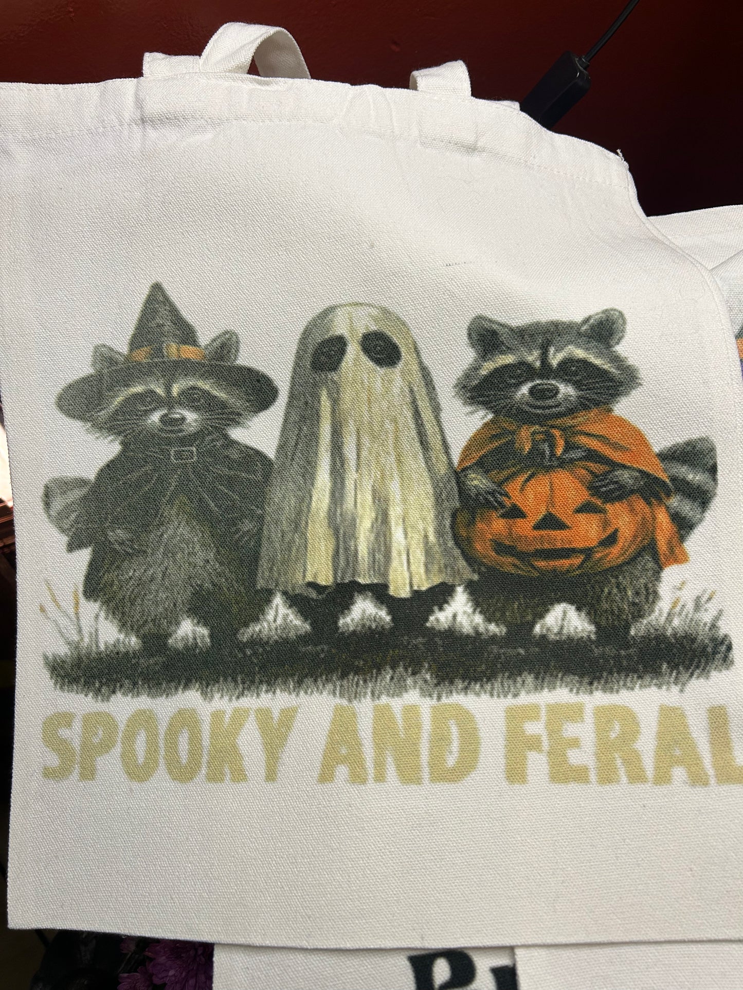 Canvas Trick or Treat Bags