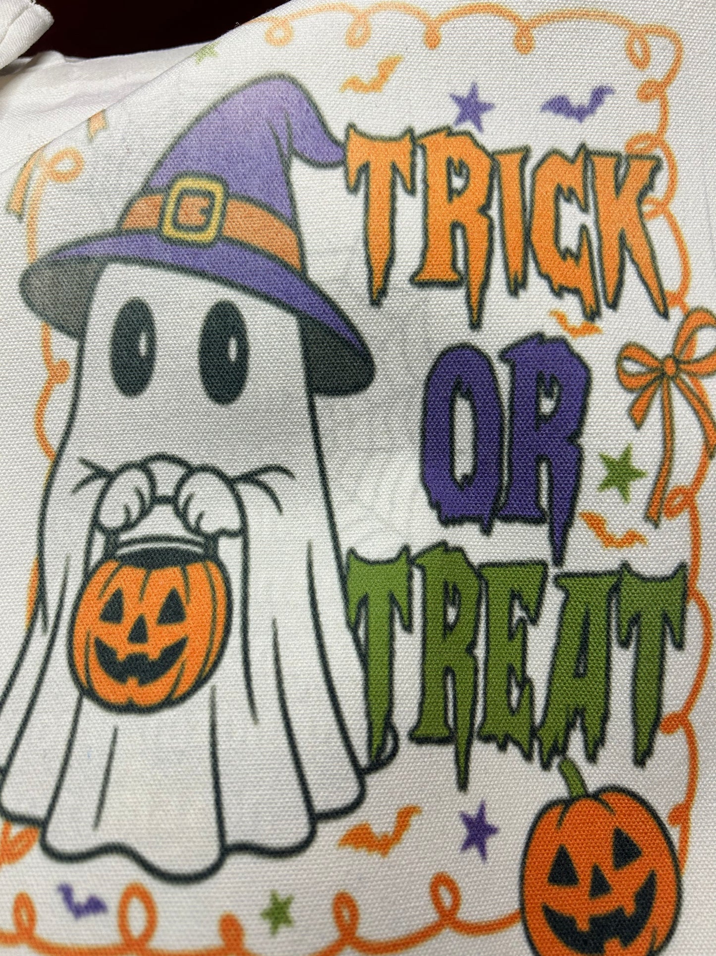 Canvas Trick or Treat Bags