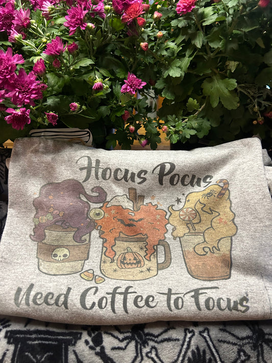 Sanderson Need coffee to focus
