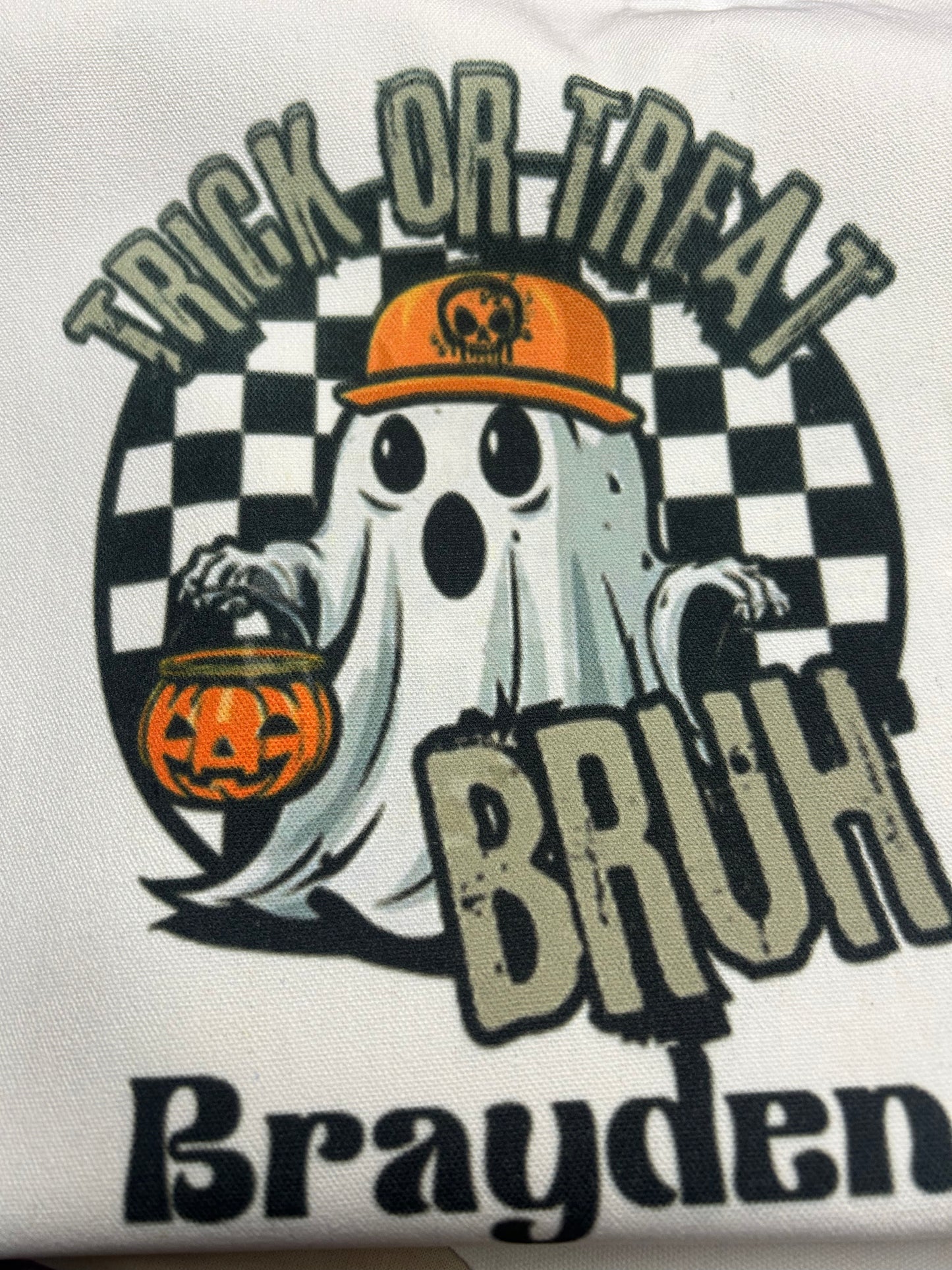 Canvas Trick or Treat Bags