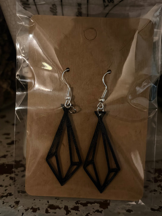 Black Diamond Dangles
