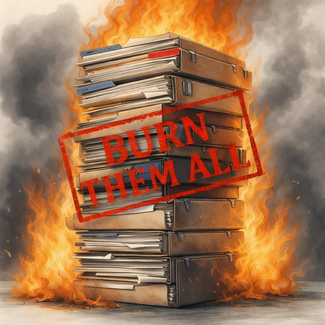 Burn them all